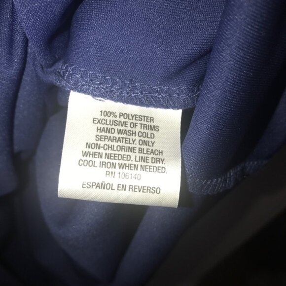 Maison Jules heart print pleated midi dress‎ XL NWT - Picture 4 of 6